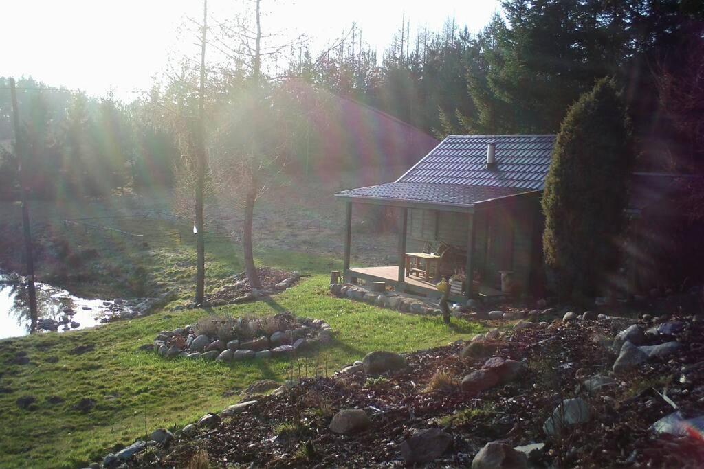 Hut In The Mid. Of Nowhere + Priv Pond+3 Ha Darzkowo Dış mekan fotoğraf